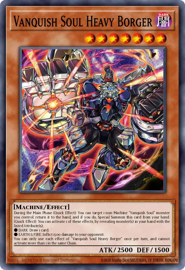 Vanquish Soul Heavy Borger