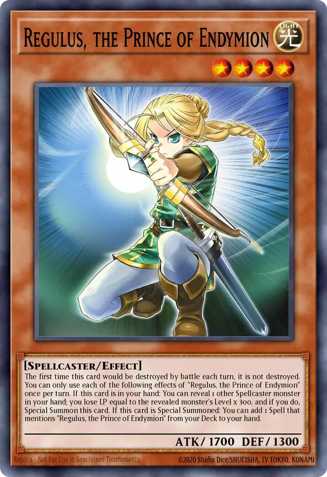 Regulus, the Prince of Endymion