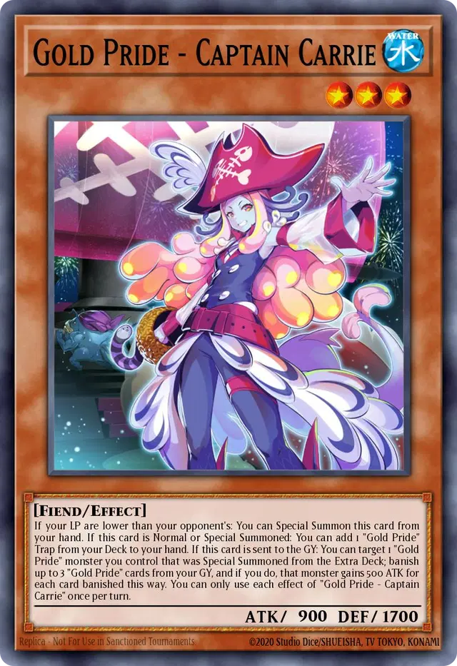 Gold Pride - Captain Carrie