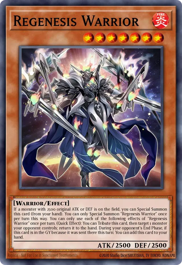 Regenesis Warrior