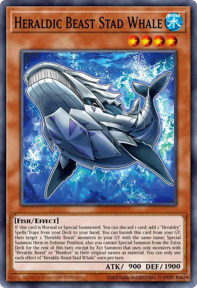 Heraldic Beast Stad Whale