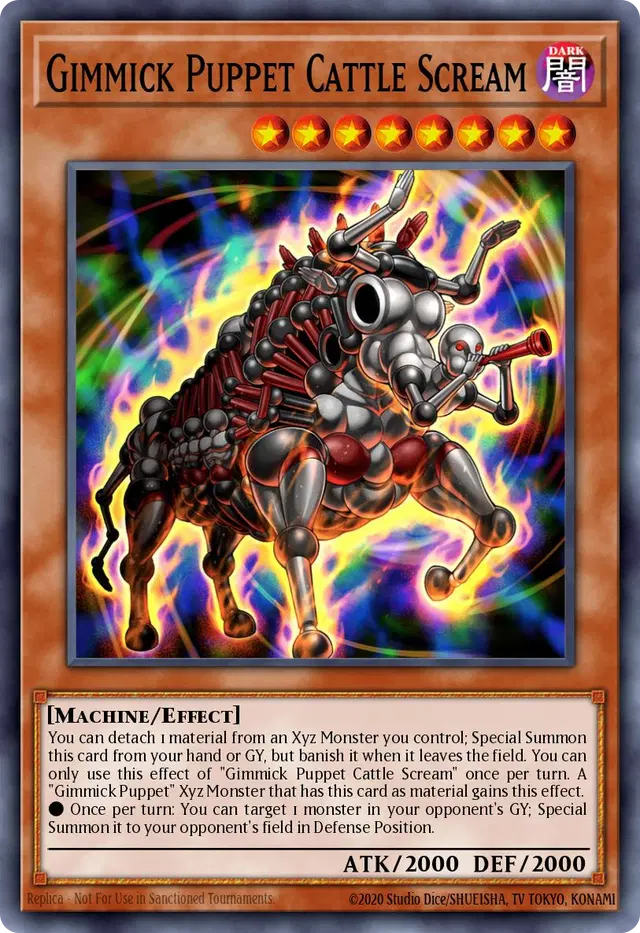 Gimmick Puppet Cattle Scream