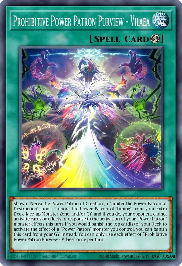 Prohibitive Power Patron Purview - Vilaea